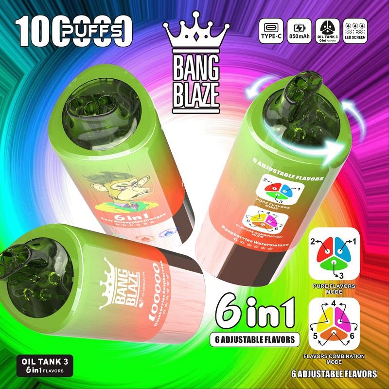 Bang Blaze 100k Puffs 6 in 1 factory